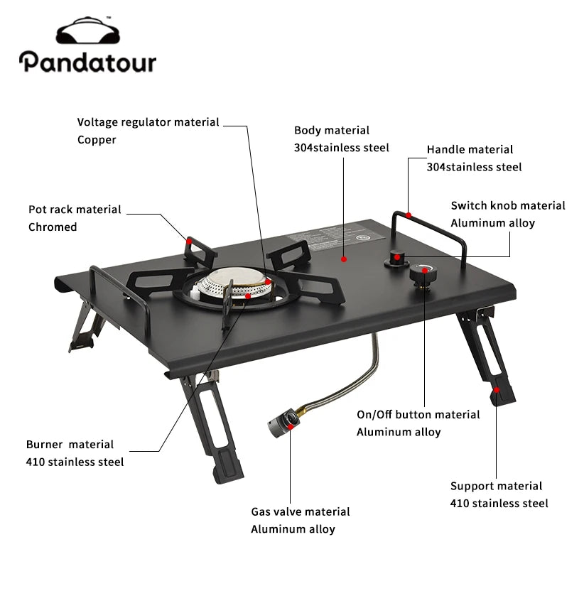 ForgeBase IGT Outdoor Camping Furnace Stove