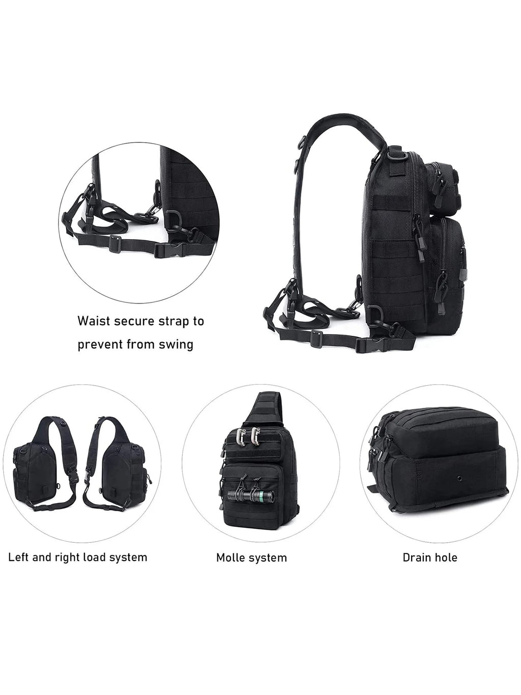 RangerHaul Tactical EDC Sling Bag