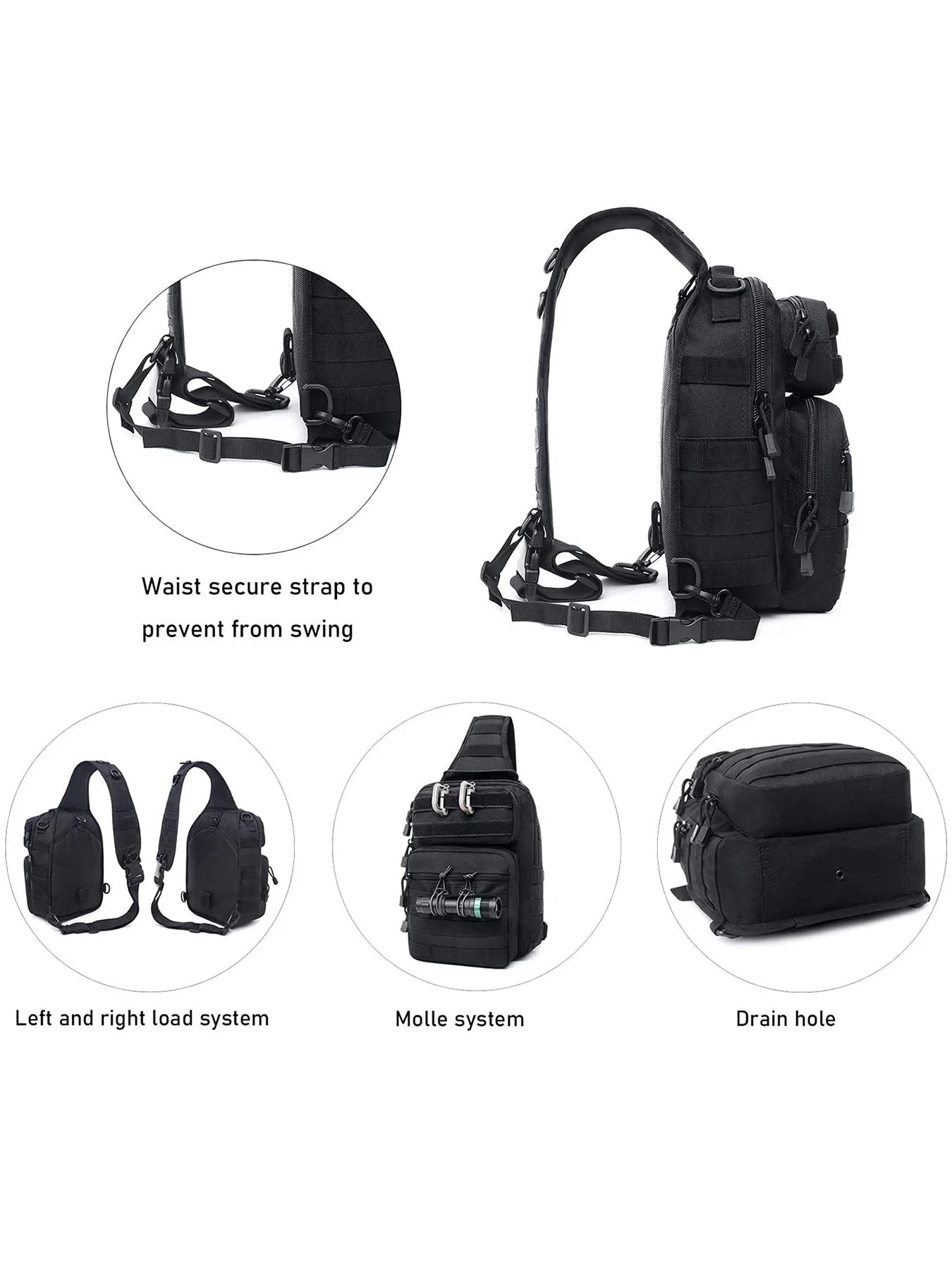 RangerHaul Tactical EDC Sling Bag
