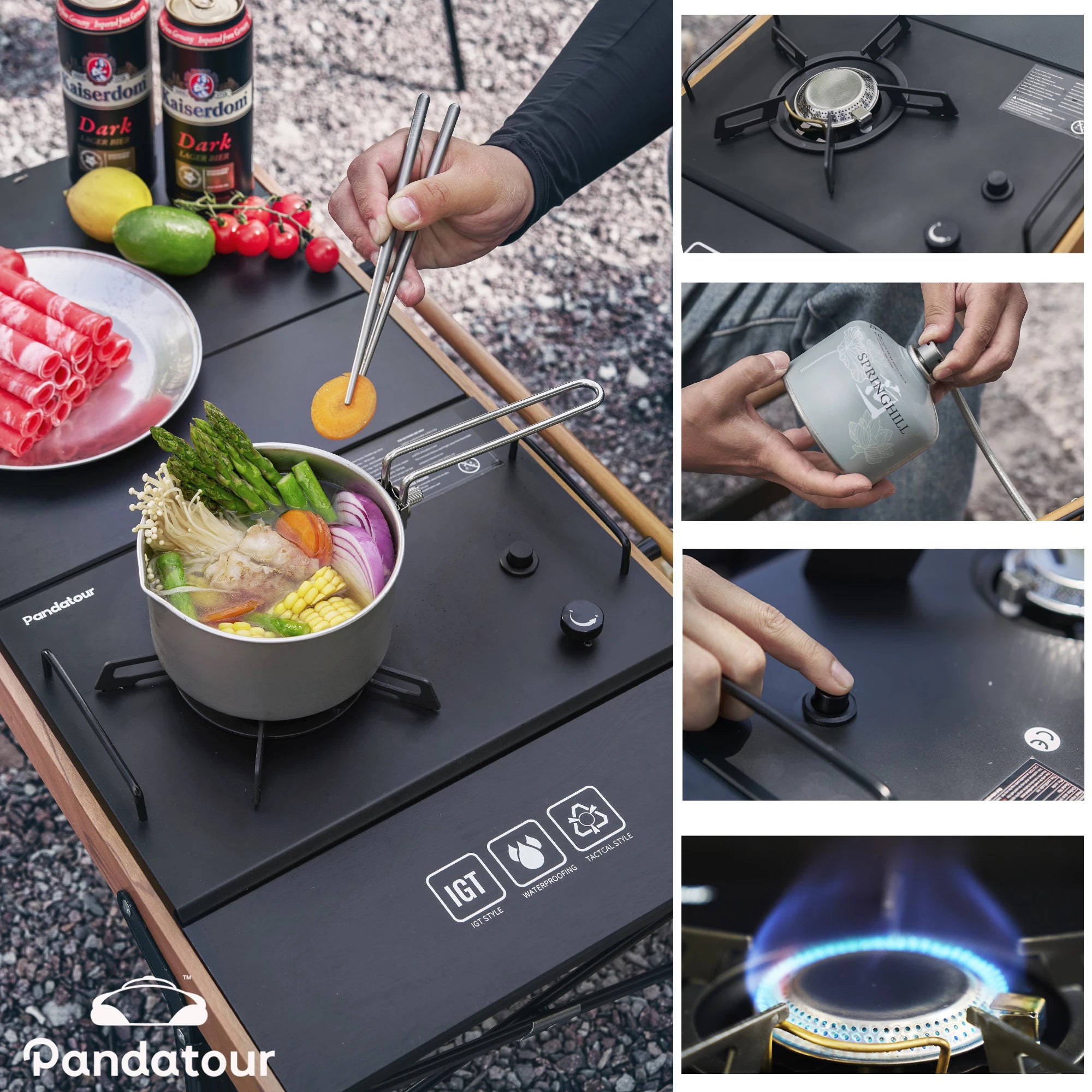 ForgeBase IGT Outdoor Camping Furnace Stove