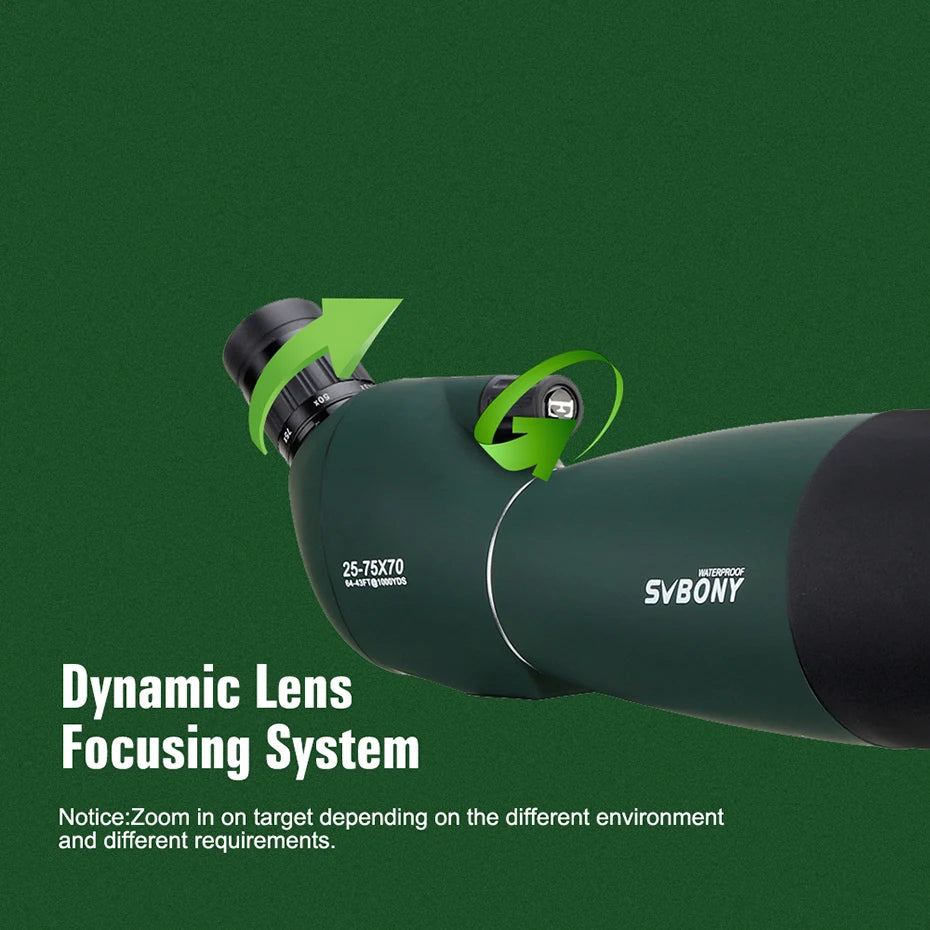 OpticVault Pro 25-75x70 Spotting Scope - FMC BAK4 Waterproof