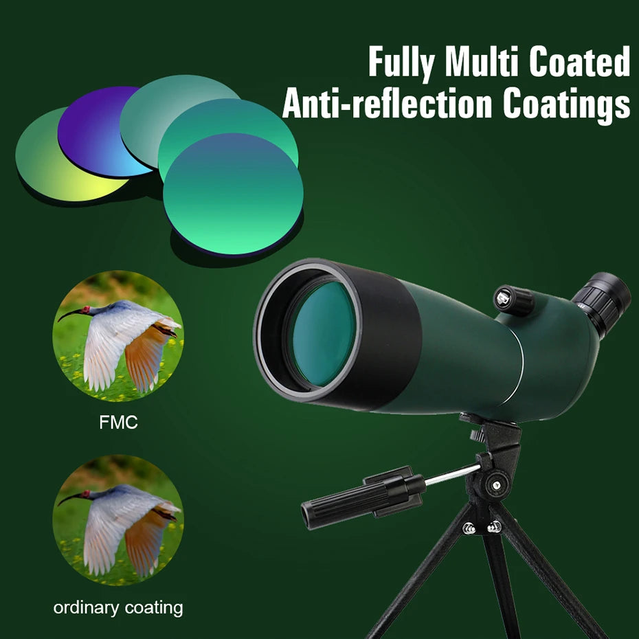OpticVault Pro 25-75x70 Spotting Scope - FMC BAK4 Waterproof
