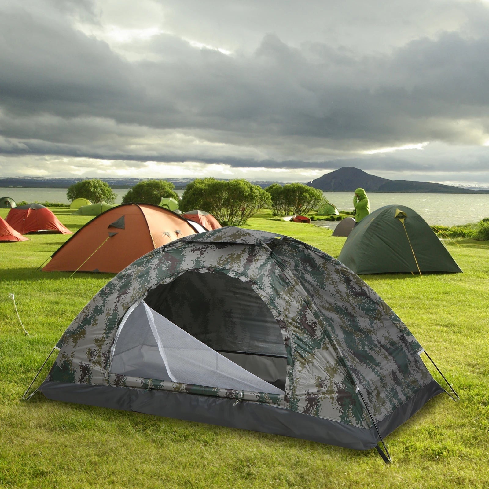 TrailShelter 1-2 Person Ultralight Camping Tent