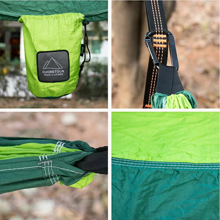 CloudRest Ultralight Camping Hammock — Parachute Nylon