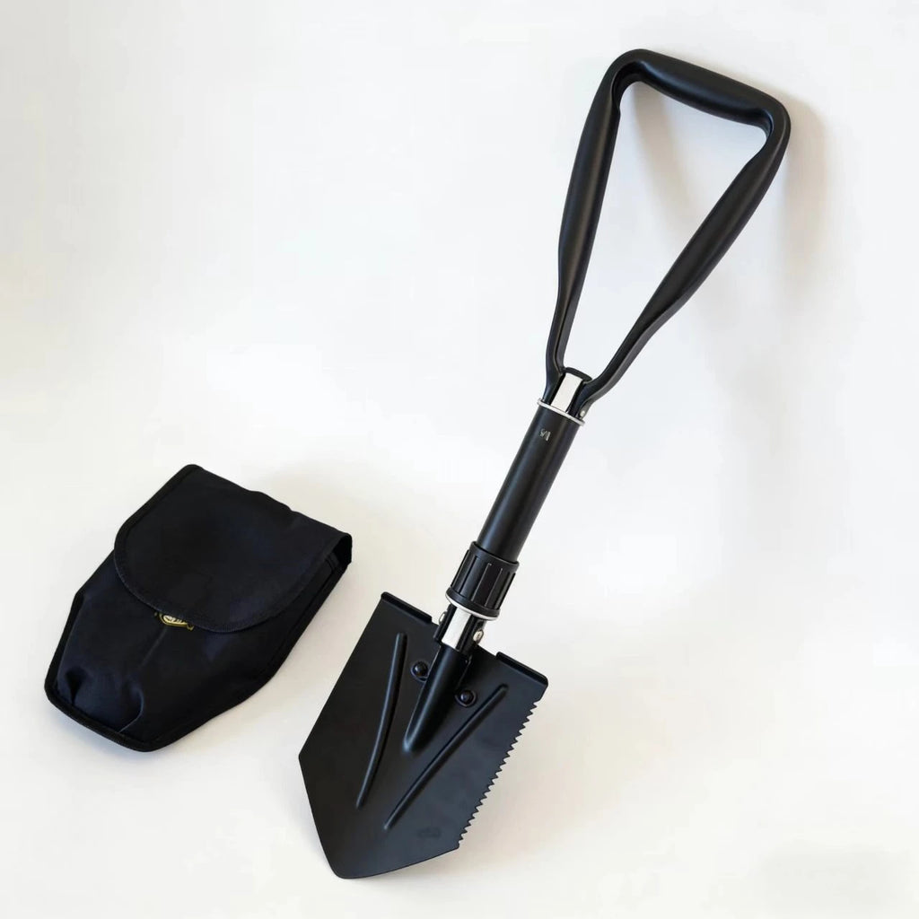 StrikeShovel Folding Survival Shovel with Pick - Manganese Steel