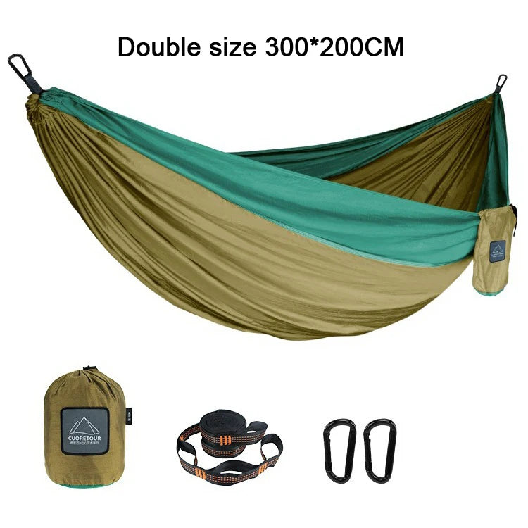 CloudRest Ultralight Camping Hammock — Parachute Nylon