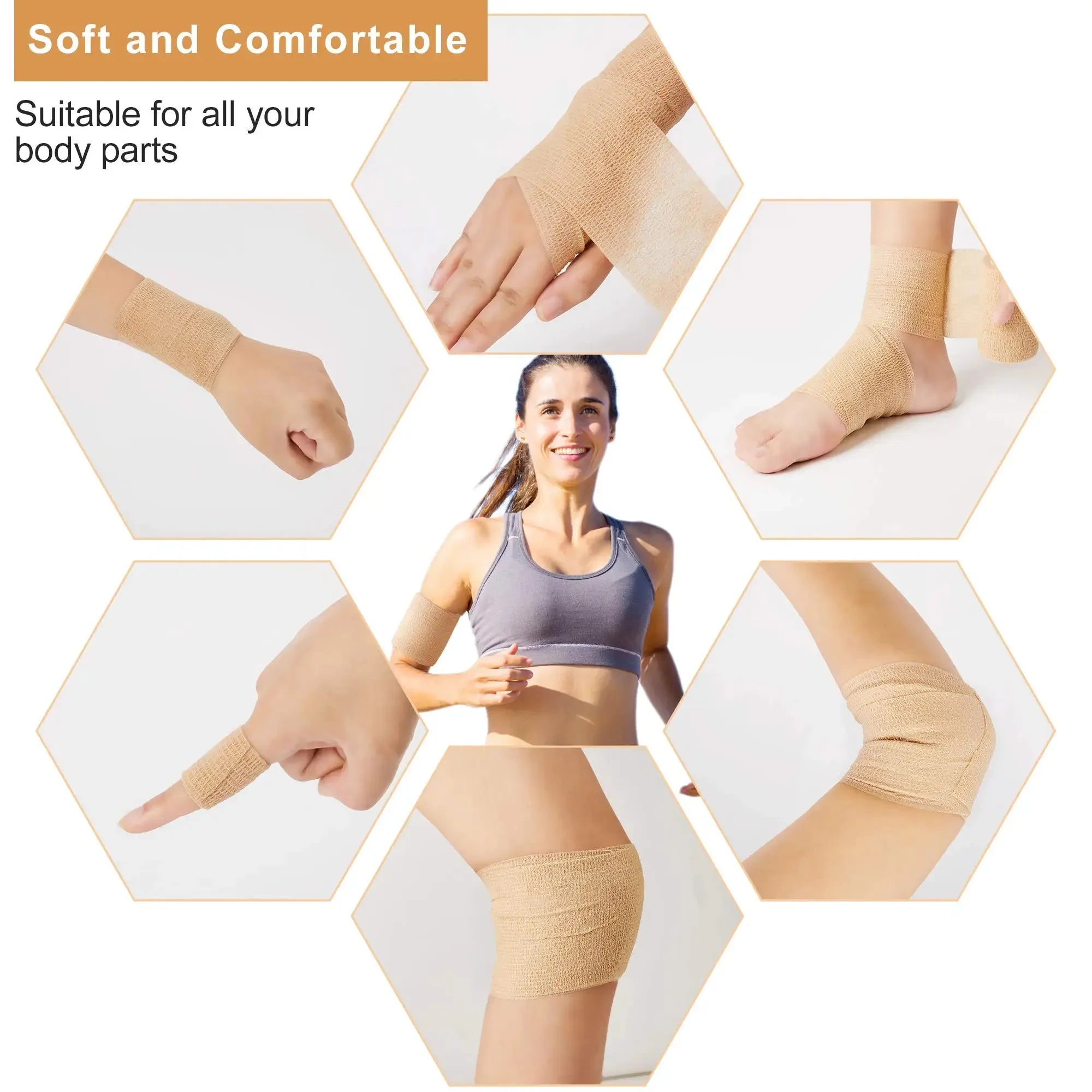 RescueBand Elastic Self-Adhesive Medical Bandage