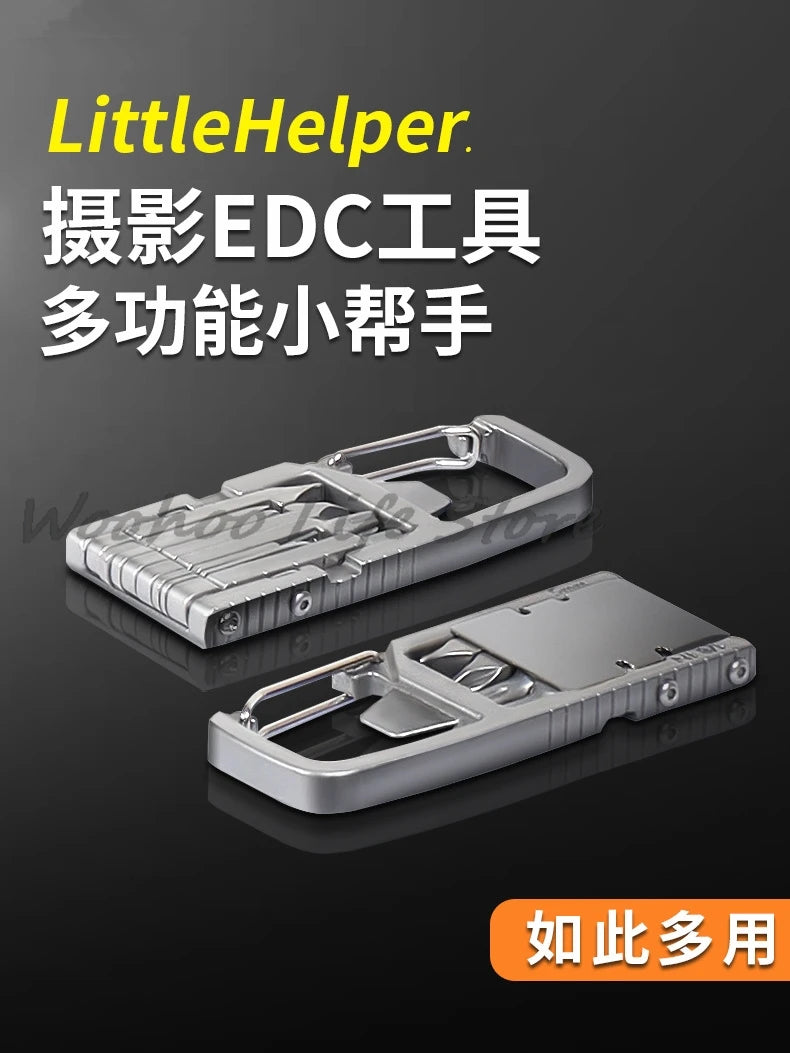 ClipForce Carabiner Multi-Tool — 9-in-1