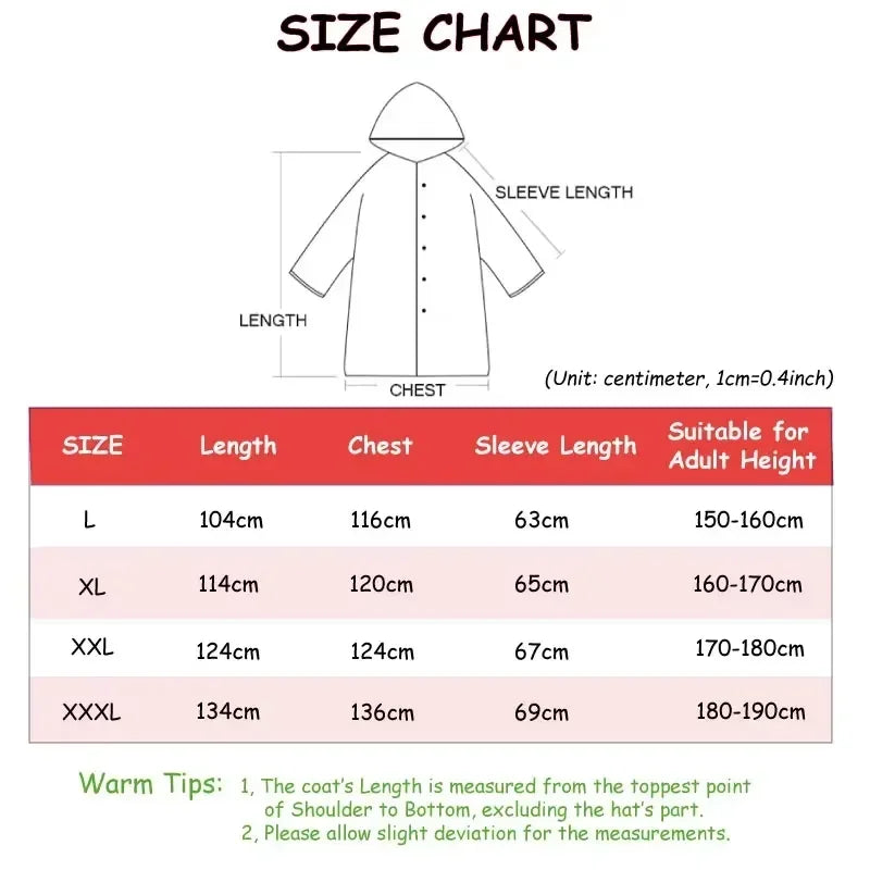 StormShield Waterproof Hooded Outdoor Rain Jacket