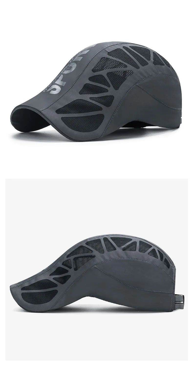 AirMesh Outdoor Sport Breathable Snapback Cap