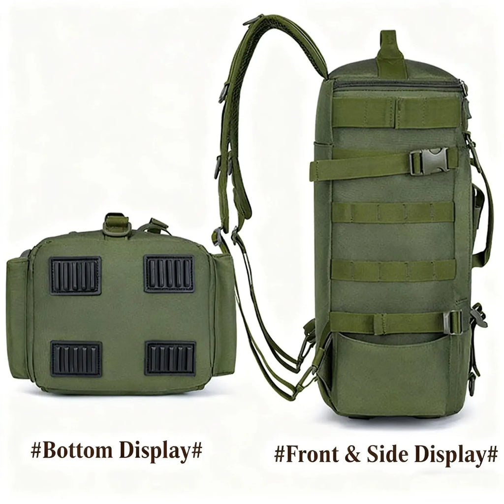 CastPack Tactical Fishing Backpack with Rod Holders