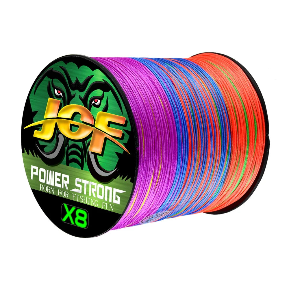 BraidForce 4-Strand PE Braided Fishing Line — 100/300M