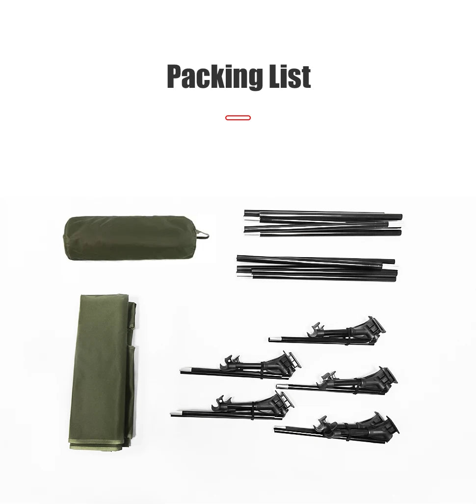 CampCot Ultralight Portable Folding Camp Bed