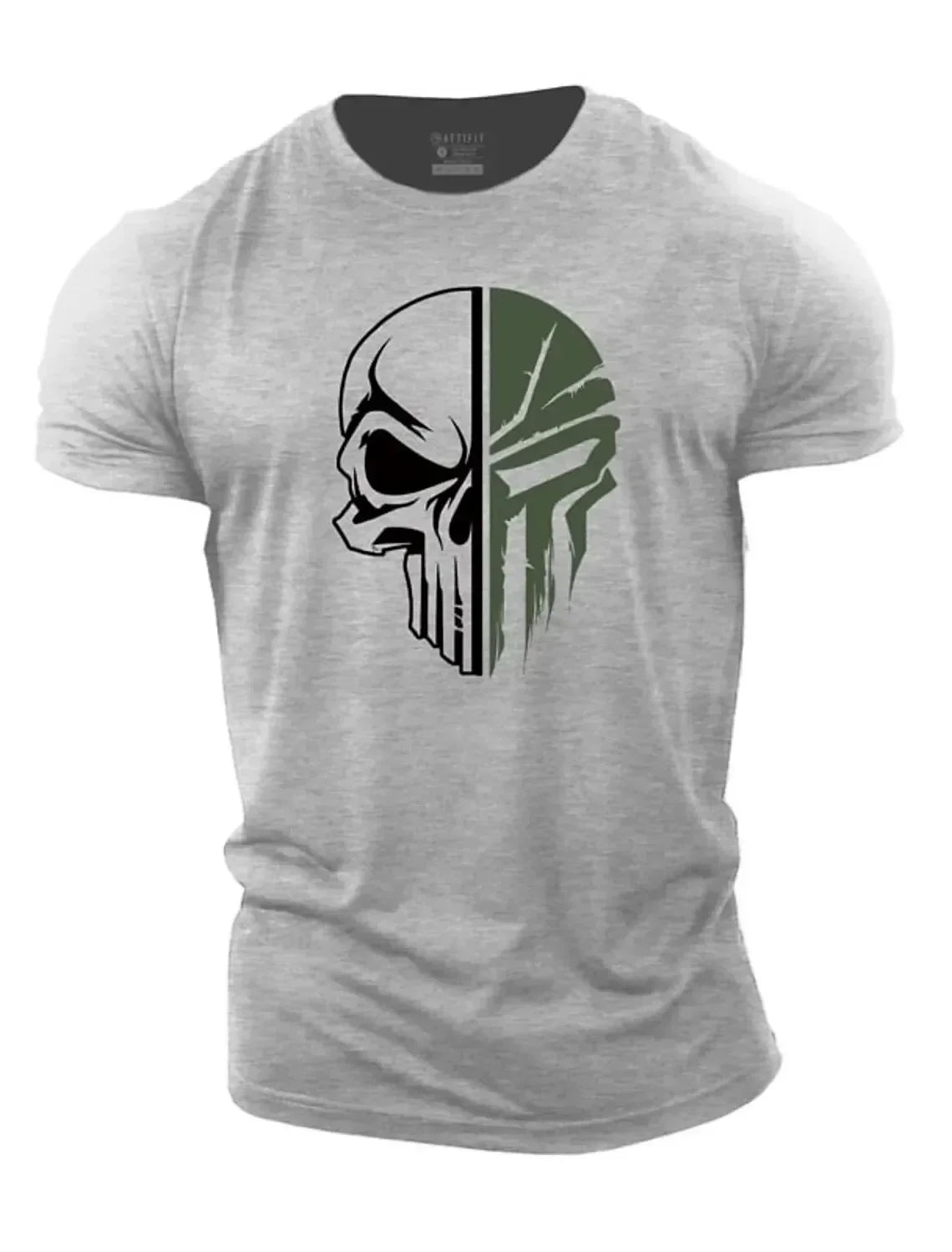 TacticalEdge Military Skull Print Performance T-Shirt