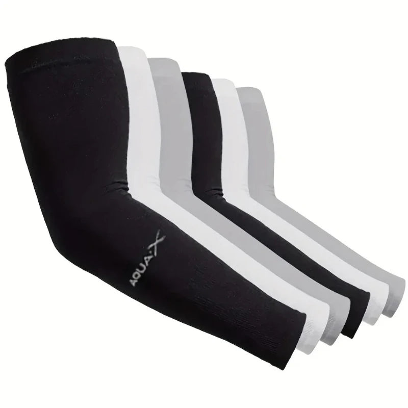 ArmShield UV Protective Sun Sleeves — 3 Pairs