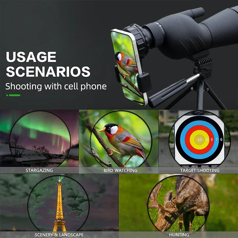 OpticVault 25-75x60 Waterproof Spotting Scope