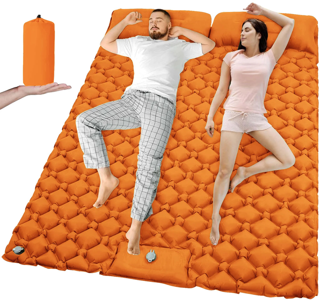 DualRest Ultrawide Inflatable Camping Sleeping Pad