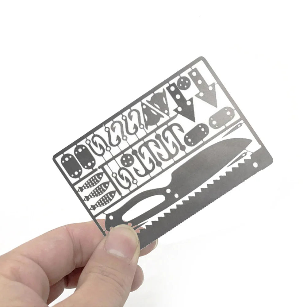 HookCard EDC Fishing Kit — Compact Survival Tool Card