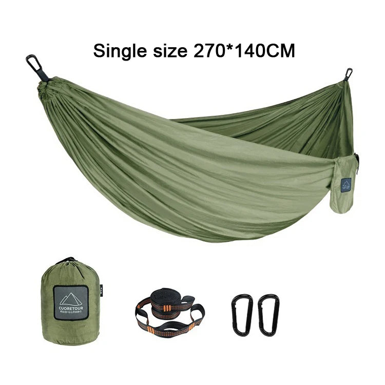 CloudRest Ultralight Camping Hammock — Parachute Nylon