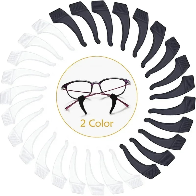 GripTip Silicone Anti-Slip Glasses Ear Hook Set