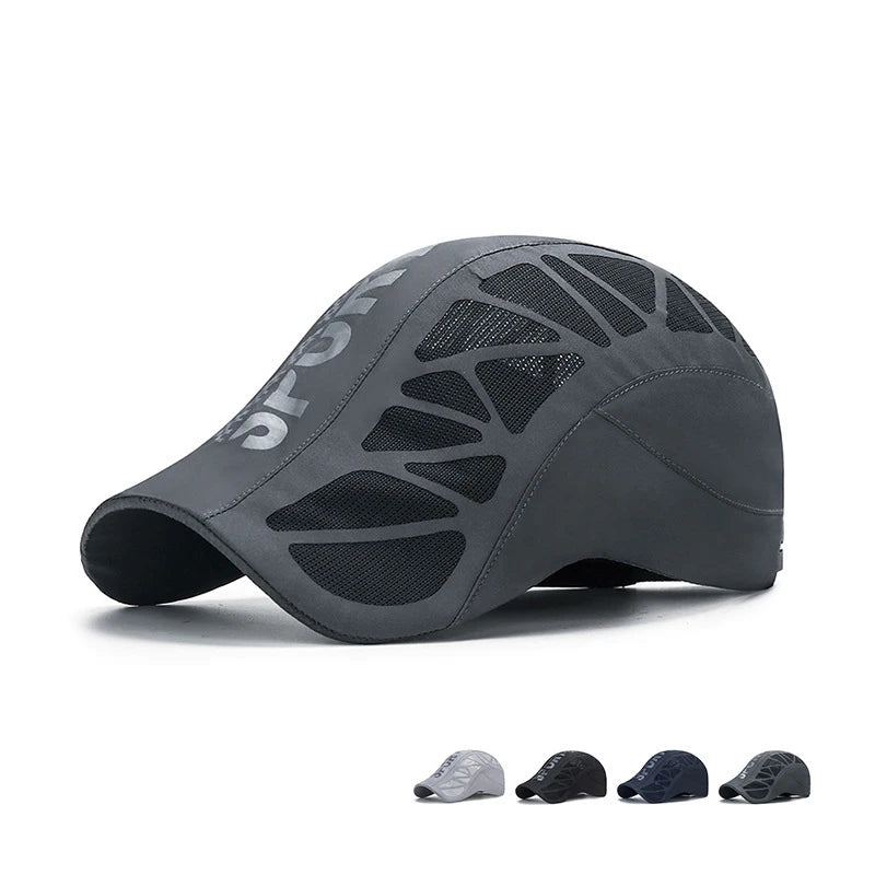 AirMesh Outdoor Sport Breathable Snapback Cap