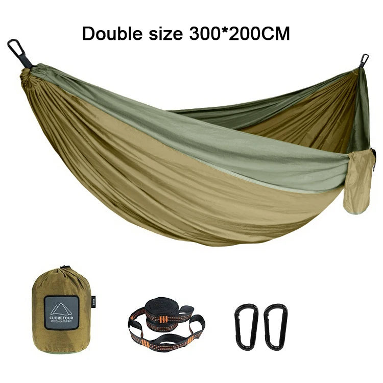 CloudRest Ultralight Camping Hammock — Parachute Nylon