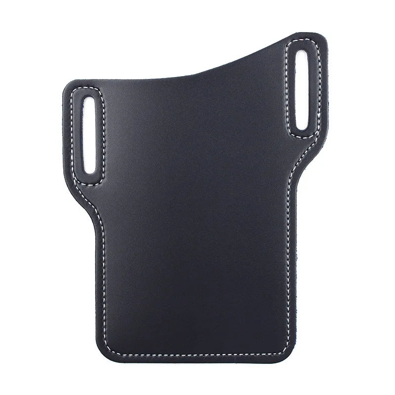 HipVault Leather Cell Phone Belt Holster & Waist Pouch