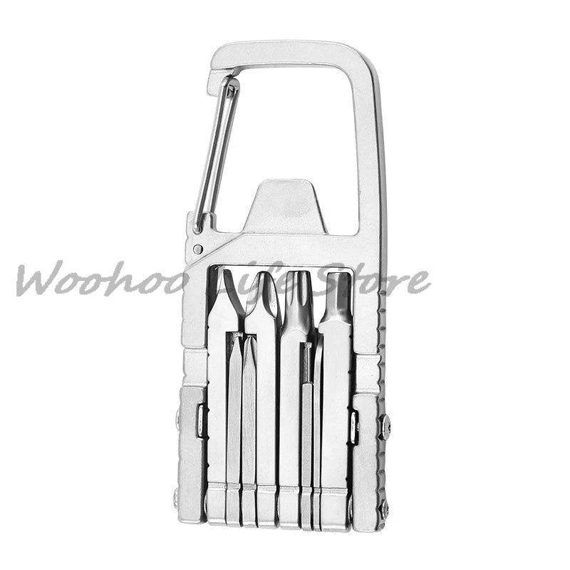 ClipForce Carabiner Multi-Tool — 9-in-1