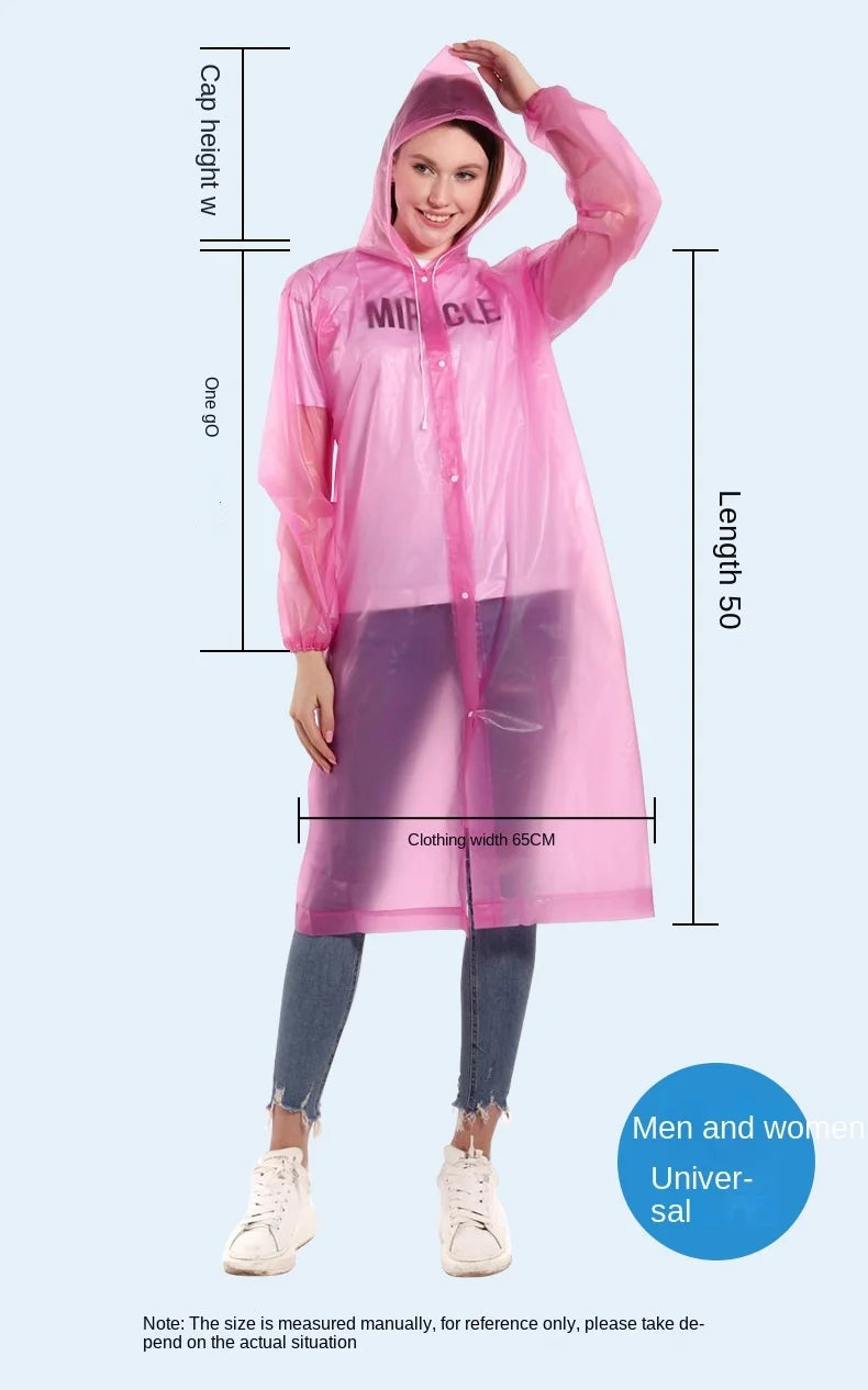 StormLayer EVA Waterproof Unisex Rain Poncho