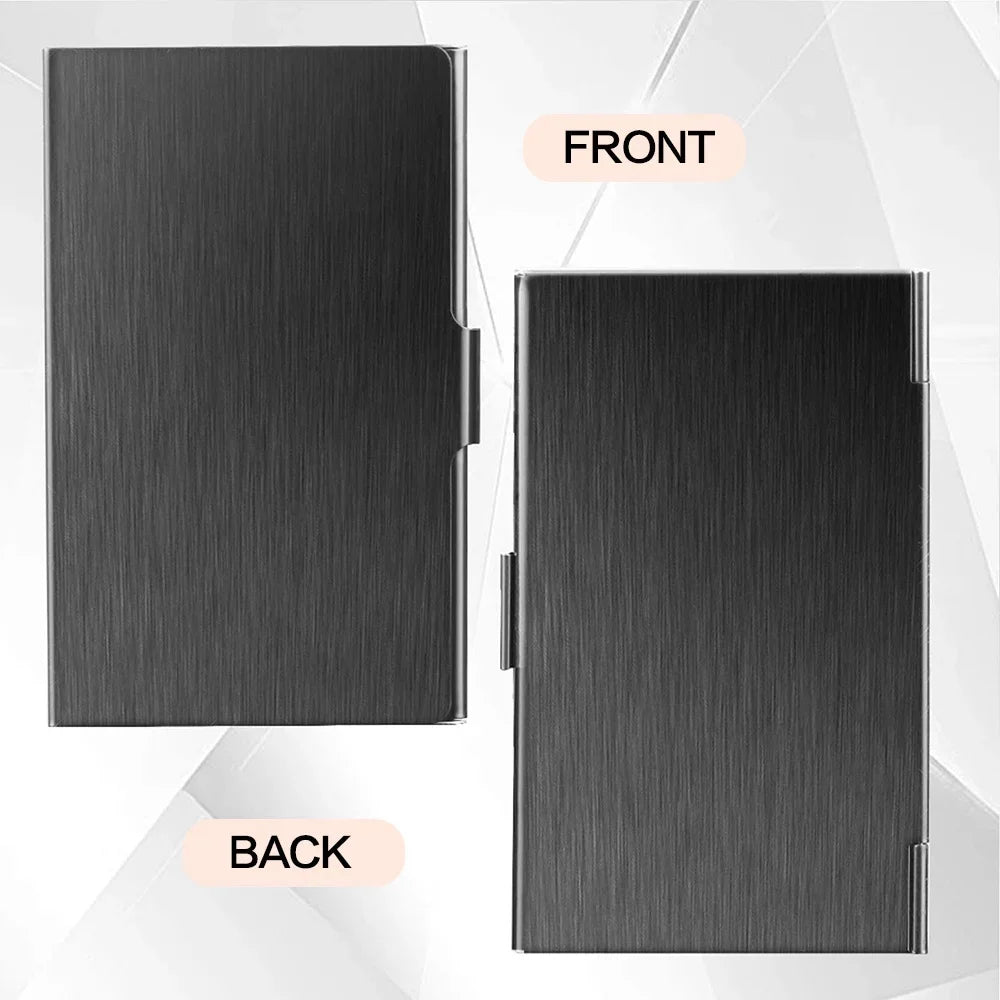 SlimVault Money Clip — Stainless Steel Card + Cash Holder