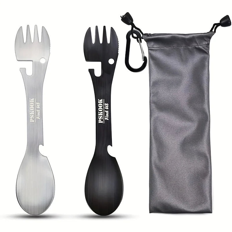 FieldKit 5-in-1 Camping Survival Utensil Set