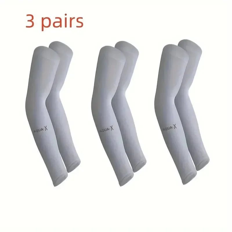 ArmShield UV Protective Sun Sleeves — 3 Pairs