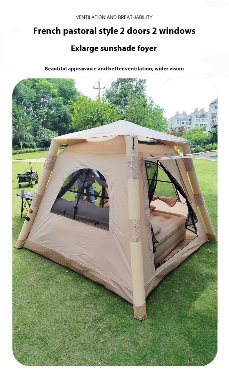 AirDome Large Inflatable Camping Air Tent — 4-5 Person