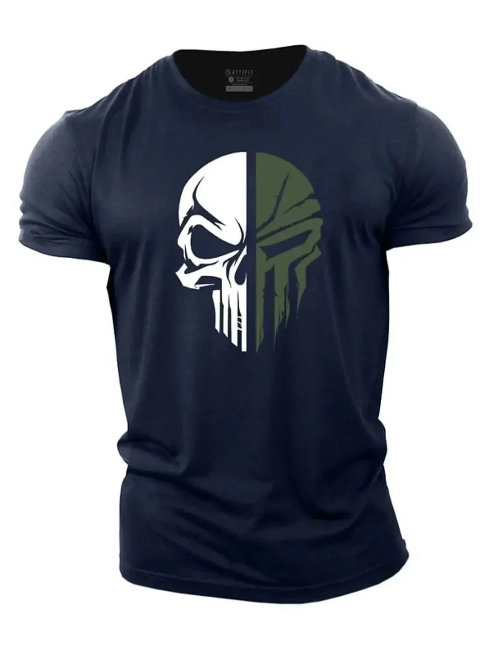 TacticalEdge Military Skull Print Performance T-Shirt