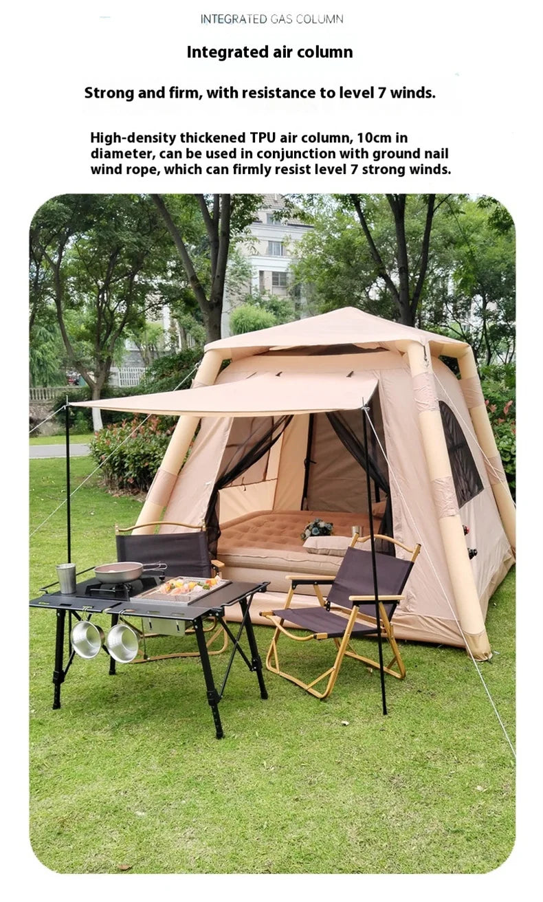 AirDome Large Inflatable Camping Air Tent — 4-5 Person