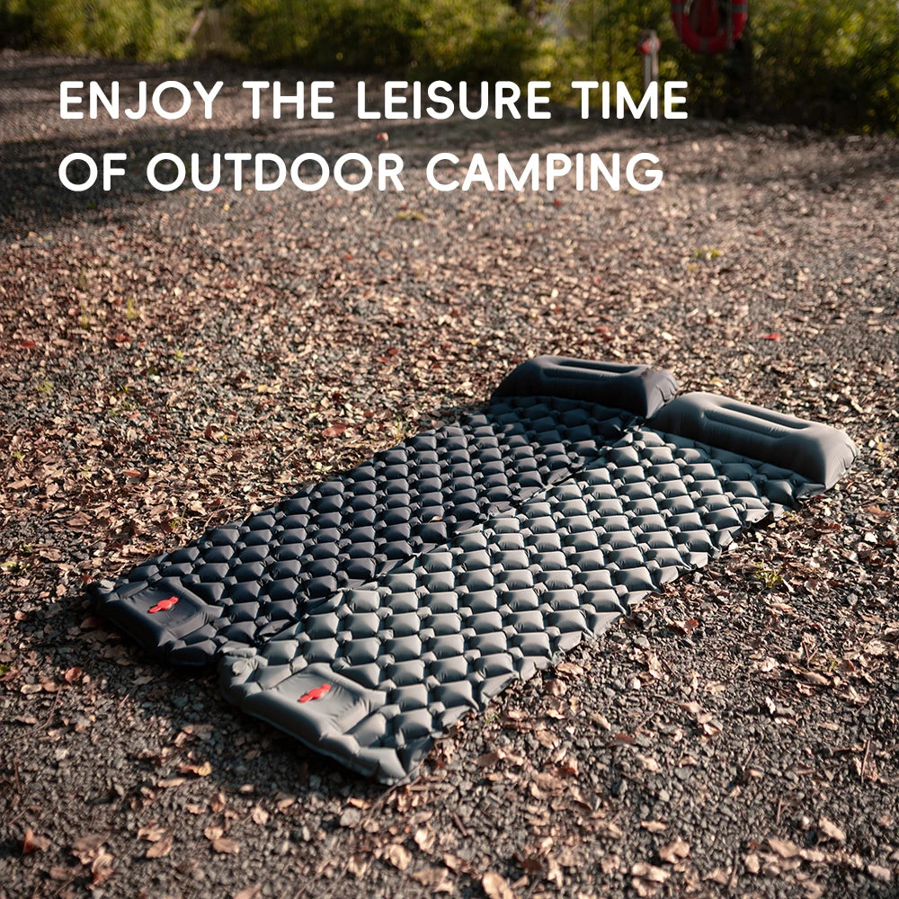 TrailRest Inflatable Camping Pad with Pillow