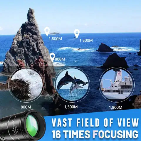 OpticVault 16x52 High-Power Dual Focus Monocular
