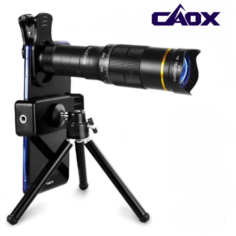OpticVault 32x HD Monocular - Smartphone Camera Adapter
