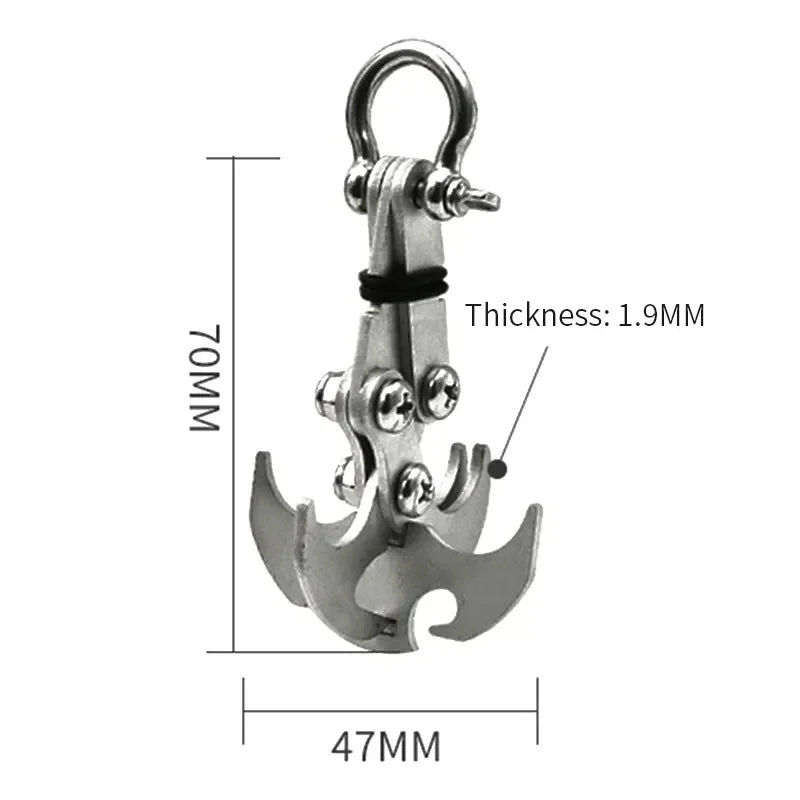 GrappleVault Folding Grappling Hook