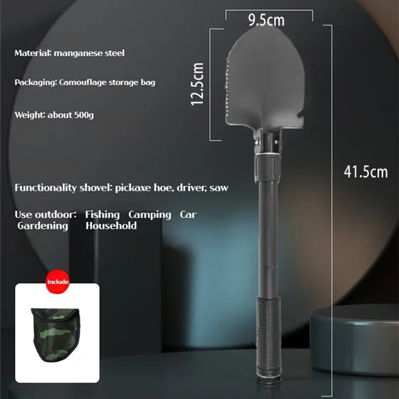 MicroShovel Compact Foldable Entrenching Shovel