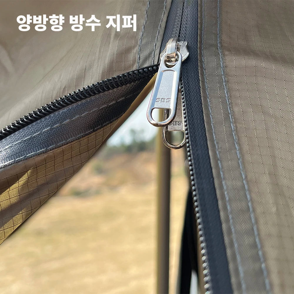 HotShell 4-Season Teepee Hot Tent with Stove Jack