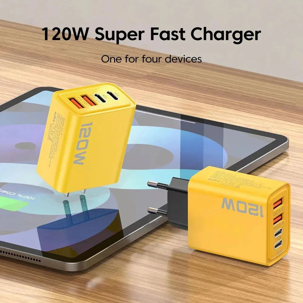 ChargePoint 4-Port USB-C PD Fast Charger Adapter