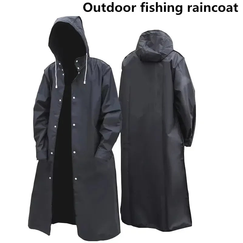 StormShield Waterproof Hooded Outdoor Rain Jacket