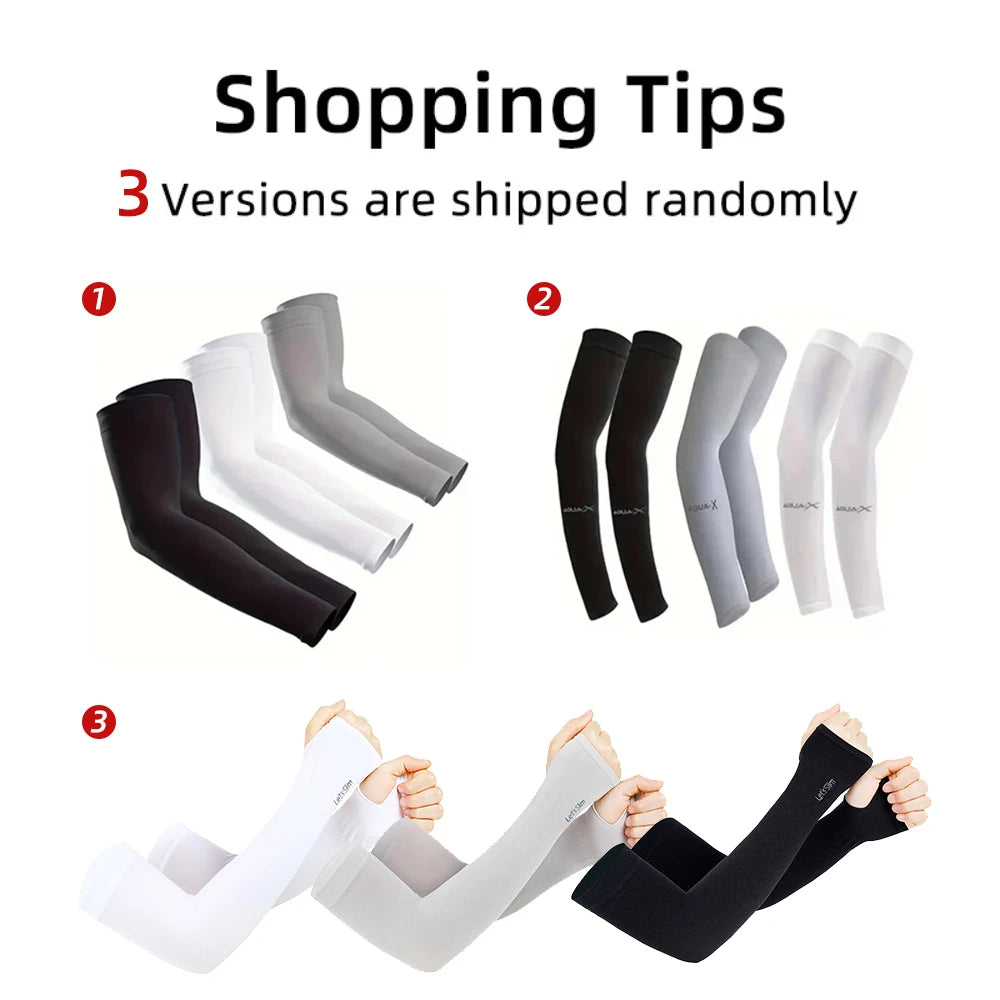 ArmShield UV Protective Sun Sleeves — 3 Pairs