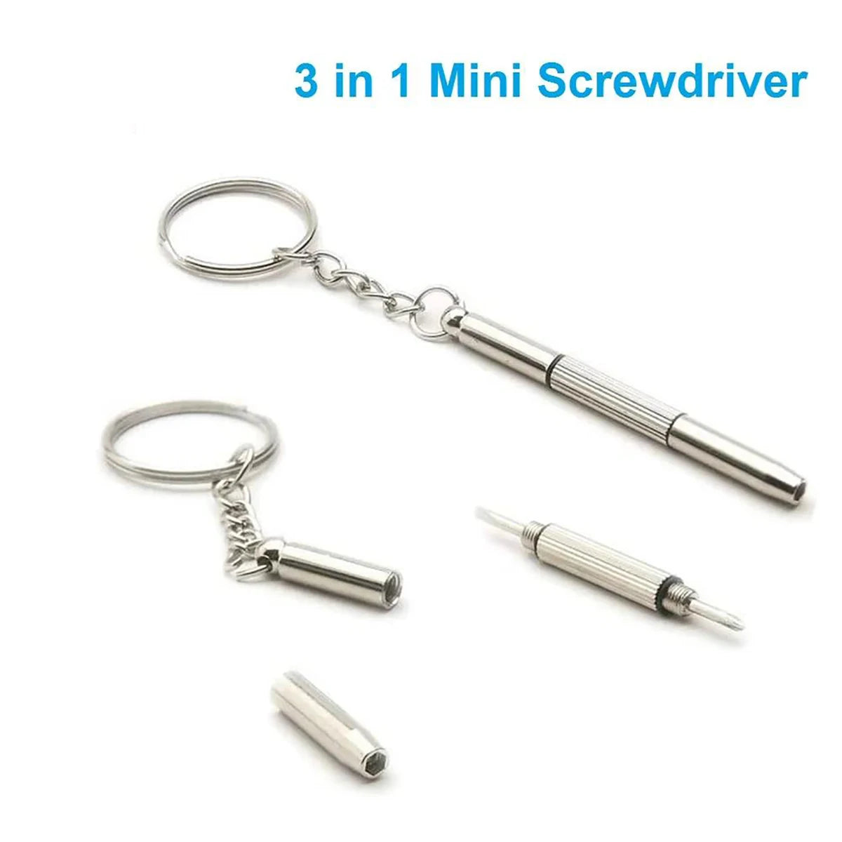 PocketFix 3-in-1 Precision Eyeglass Repair Screwdriver Kit