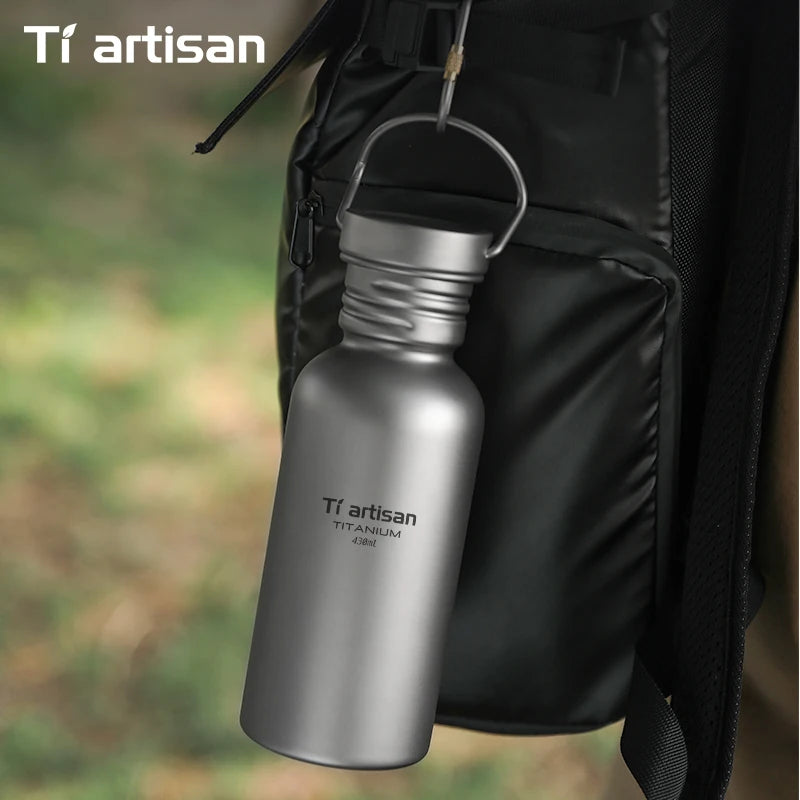 TitanHydro Ultralight Titanium Water Bottle