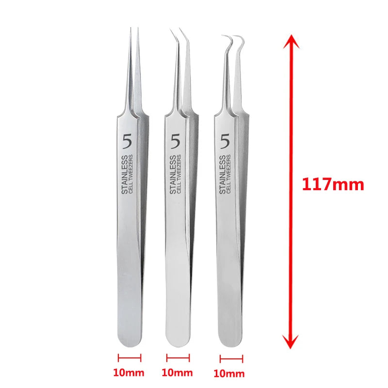 PrecisionTip Ultra-Fine Stainless Blackhead Tweezer Set