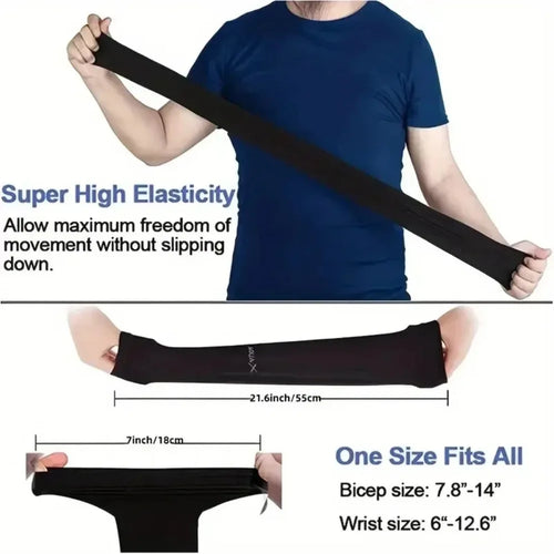 ArmShield UV Protective Sun Sleeves — 3 Pairs