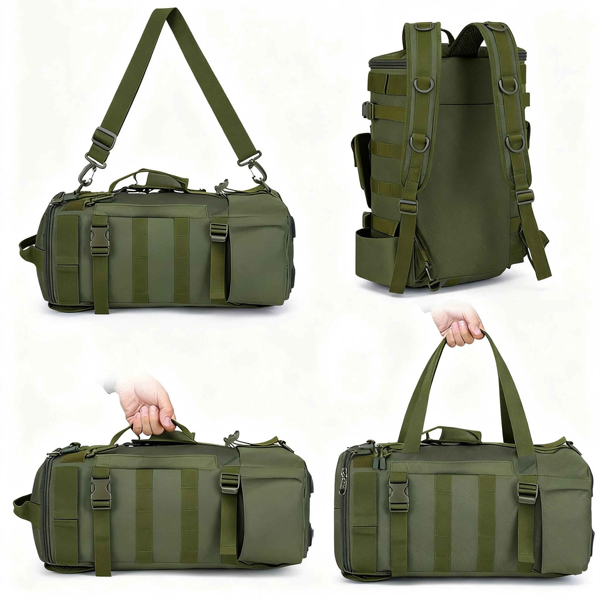 CastPack Tactical Fishing Backpack with Rod Holders