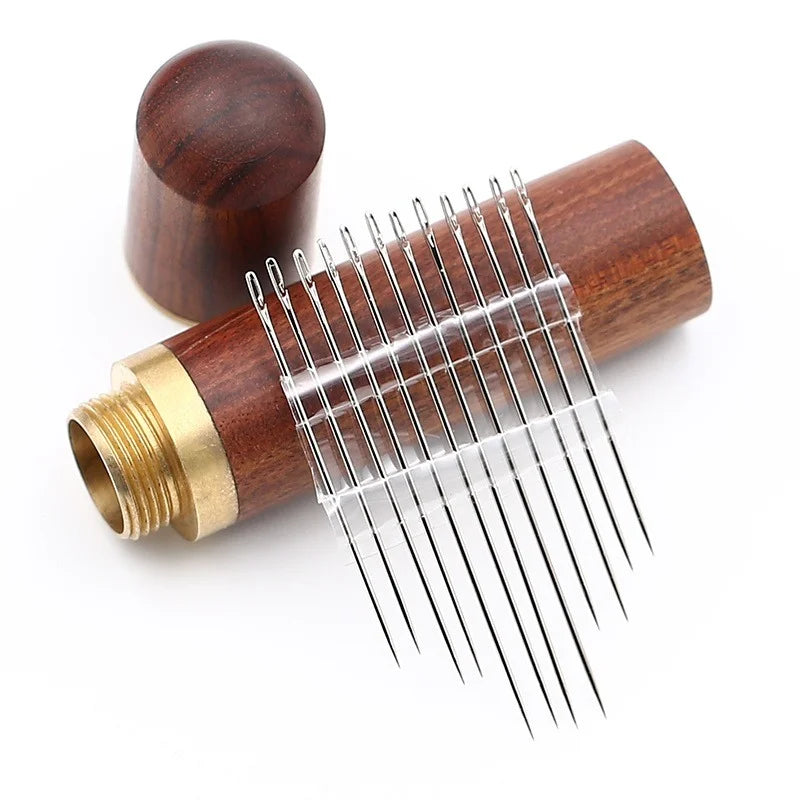NeedleVault Auto Self-Threading Sewing Needle Set — 30 Pack